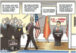 US-CHINA RELATIONS- by R.J. Matson