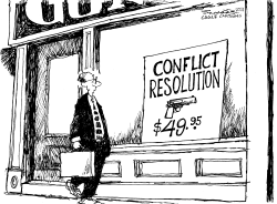 CONFLICT RESOLUTION by Bill Schorr