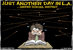 JUST ANOTHER DAY IN LA  by Monte Wolverton