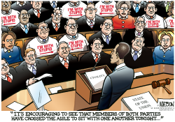 IM WITH STUPID AT THE STATE OF THE UNION- by R.J. Matson