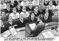IM WITH STUPID AT THE STATE OF THE UNION by R.J. Matson