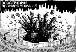LOCAL CA DODGERTOWN BECOMES MUDVILLE by Monte Wolverton