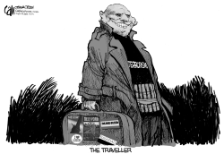THE TRAVELLER by Cam Cardow