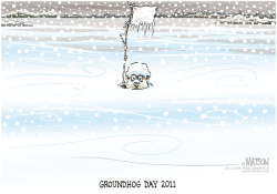 LOCAL MO- GROUND HOG DAY SNOWED OUT- by R.J. Matson
