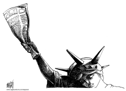 Freedom of the Press by Angel Boligan