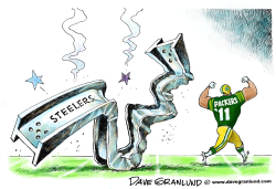 PACKERS WIN SUPER BOWL XLV by Dave Granlund