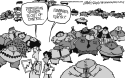 POPULATION GROWTH  by Mike Keefe