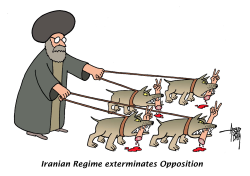 IRANIAN REGIME EXTERMINATES OPPOSITION by Arend Van Dam