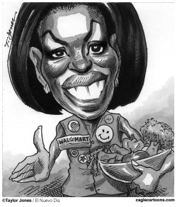 MICHELLE OBAMA - ITS WHATS FOR DINNER by Taylor Jones