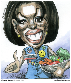MICHELLE OBAMA - ITS WHATS FOR DINNER  by Taylor Jones