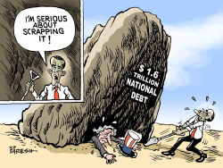 SCRAPPING NATIONAL DEBT  by Paresh Nath
