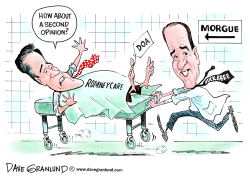 ROMNEYCARE AND HUCKABEE by Dave Granlund