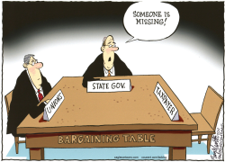 STATE UNIONS  by Bob Englehart