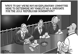 ANOTHER REPUBLICAN PRESIDENTIAL EXPLORATORY COMMITTEE by R.J. Matson