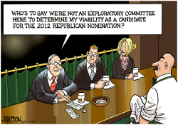 ANOTHER REPUBLICAN PRESIDENTIAL EXPLORATORY COMMITTEE- by R.J. Matson