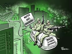 NATO CYBER DEFENCE  by Paresh Nath