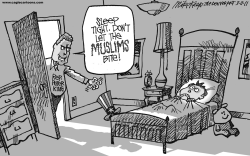 PETER KING ON MUSLIMS by Mike Keefe