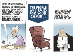 LOCAL- PA BUYS NEW CHAIRS FOR ITS LEADERS,  by Randy Bish