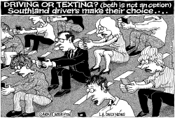 TEXTING OR DRIVING  WHICH LOCAL-CA by Monte Wolverton