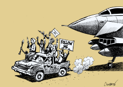 COALITION AGAINST QADDAFI by Patrick Chappatte