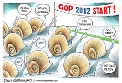 GOP 2012 HOPEFULS by Dave Granlund