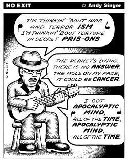 APOCALYPTIC MIND BLUES by Andy Singer