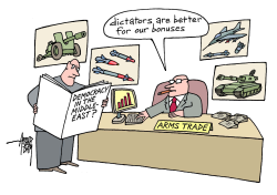 ARMS TRADE AND DICTATORS by Arend Van Dam