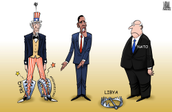 U.S. EXCUSE LIBYA by Luojie
