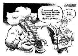 REPUBLICAN MEDICARE AND MEDICAID PLAN by Jimmy Margulies