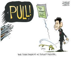 RYAN RELEASES HIS BUDGET  by John Cole