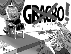 MESSAGE IN IVORY COAST by Paresh Nath