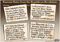 RANSOM NOTES FROM THE REPUBLICAN REVOLUTION- by R.J. Matson