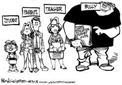 EDUCATION BULLY by Milt Priggee