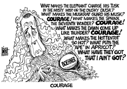 THE COURAGE OF BOEHNER, B/W by Randy Bish