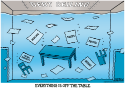 EVERYTHING OFF THE TABLE- by R.J. Matson