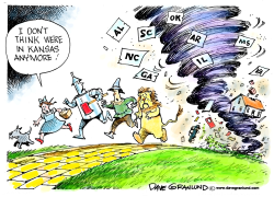 MULTI-STATE TORNADOES by Dave Granlund