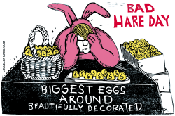 TRUMPS BAD HARE DAY by Randall Enos