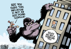 BERNANKE ON INFLATION  by Eric Allie