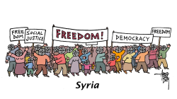 SYRIA OPPOSITION IS TARGET by Arend Van Dam
