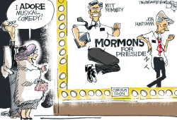THE BOOK ON MORMONS  by Pat Bagley