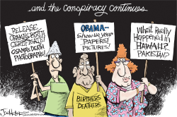 THE CONSPIRACY CONTINUES by Joe Heller