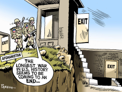 EXIT FROM AFGHANISTAN  by Paresh Nath