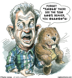 MEL GIBSON IS THE BEAVER -  by Taylor Jones
