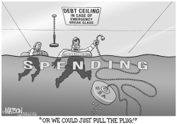 BOEHNER AND THE DEBT CEILING by R.J. Matson