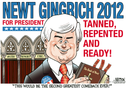 GINGRICH COMEBACK- by R.J. Matson