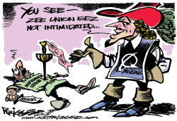 BOEING NON-INTIMIDATION  by Milt Priggee