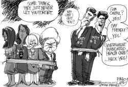 MITT AND NEWT by Pat Bagley