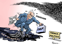 IMF CHIEF IN SCANDAL  by Paresh Nath