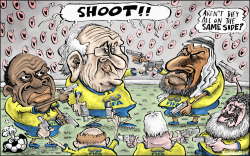 FIFA IN CHAOS by Brian Adcock