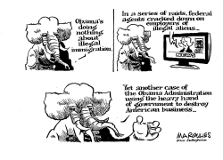 OBAMA AND ILLEGAL IMMIGRATION by Jimmy Margulies